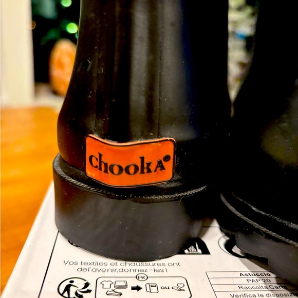Chooka Storm Mid Rain Boot II Womens 7 II Matte Black - Picture 5 of 6